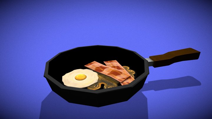 Cooking pan 3D Model