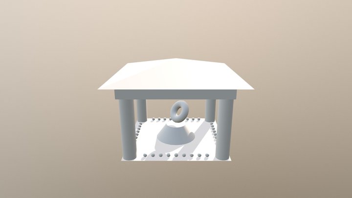 Merithew_PrimitiveScene 3D Model