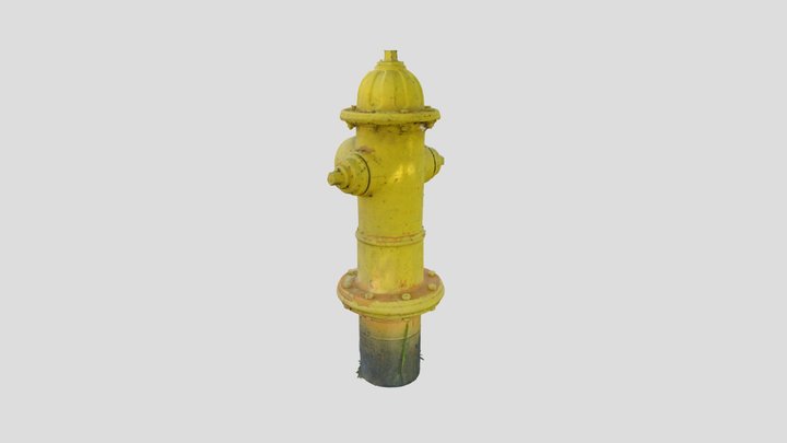 Fire Hydrant 3D Model