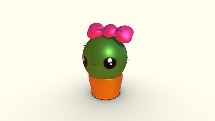 Cactus - Cactus 3D Model