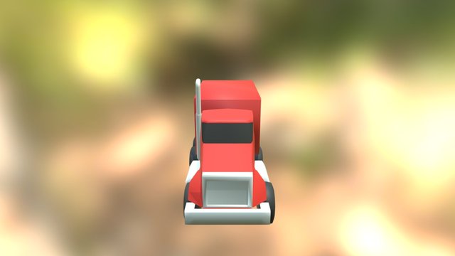 Truck_App_Game 3D Model