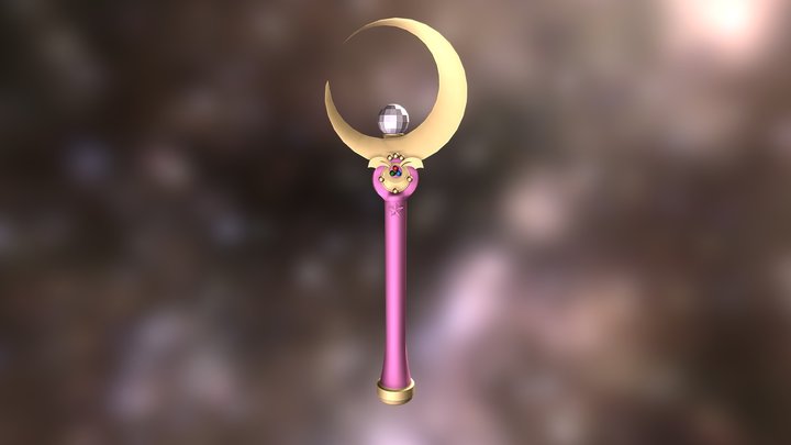 Sailor Moon Stick 3D Model