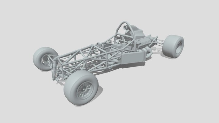 formula chassis 3D Model