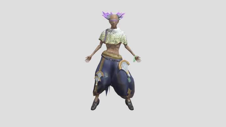 Character Design Herkansing Dion Peek 3D Model