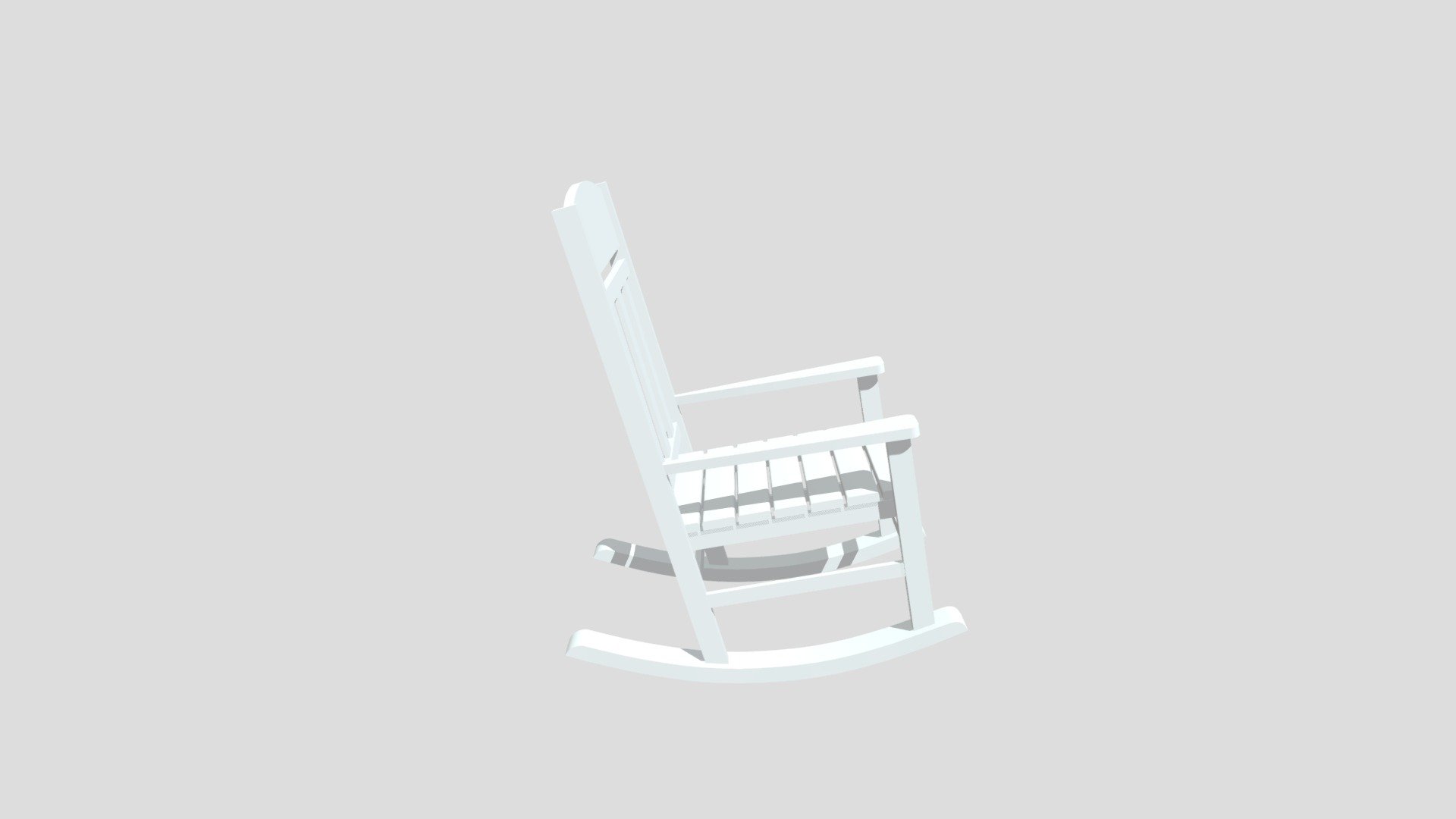 Rocking Chair - 3D model by seemalotion [70ee1c8] - Sketchfab
