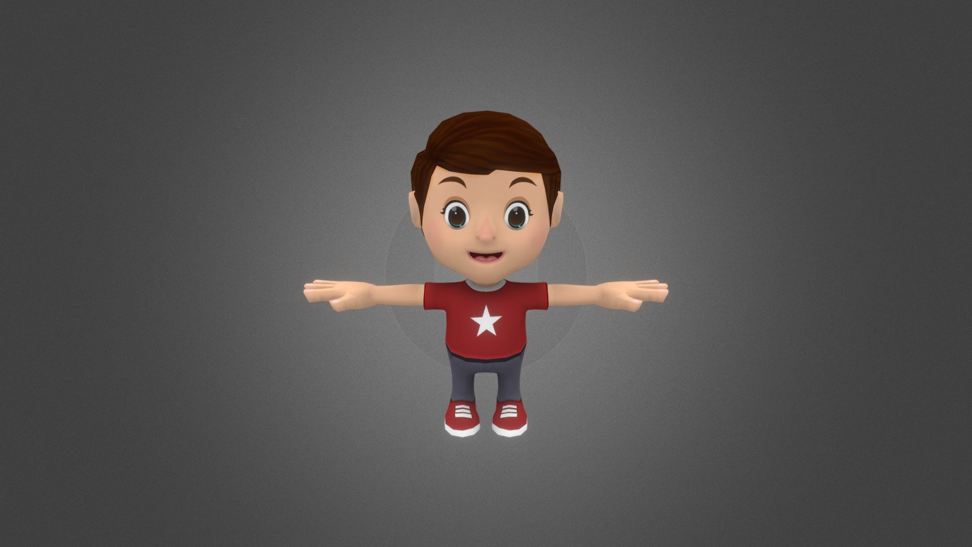 Boy - 3D model by Sumeet Arora (@ls.rightbrain) [70eeac2] - Sketchfab