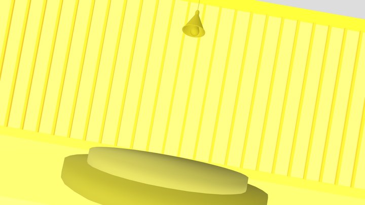 Yellow Background 3D Model