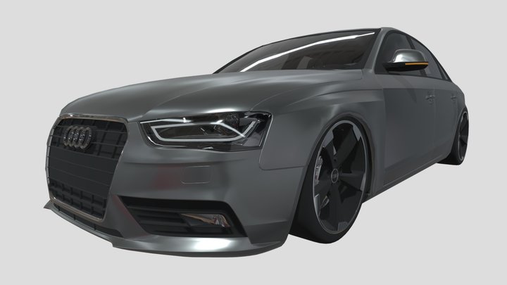 Audi A4 B8 3D Model