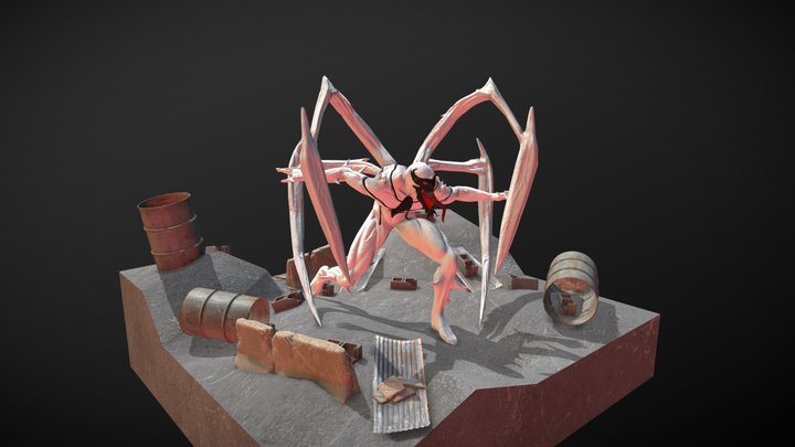 Anti Venom 3D Model