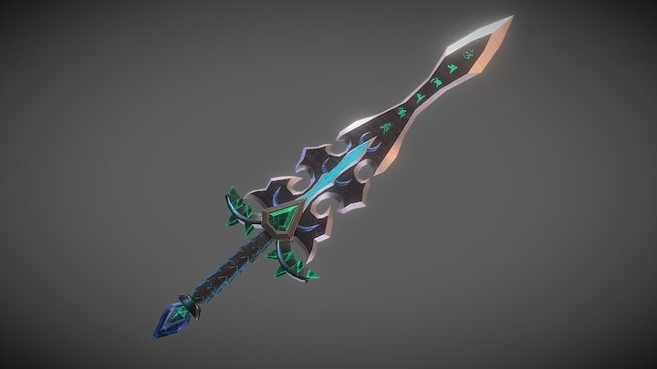 Weapon Sword8 3D Model