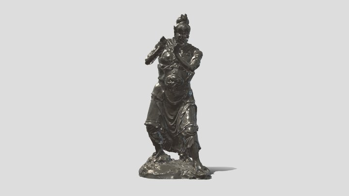 Buddha Statues 010 3D Model