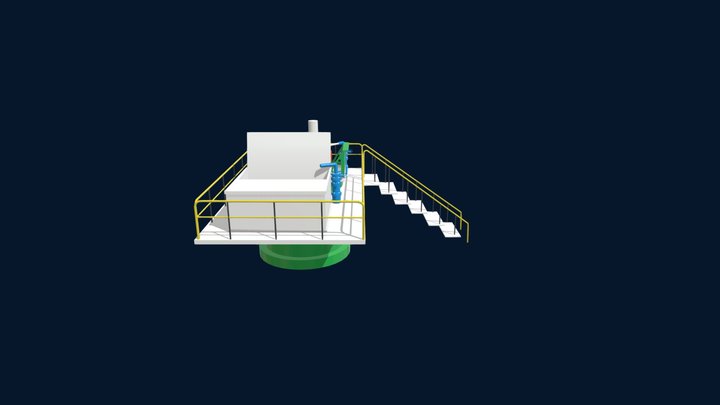 药剂箱故障点 3D Model