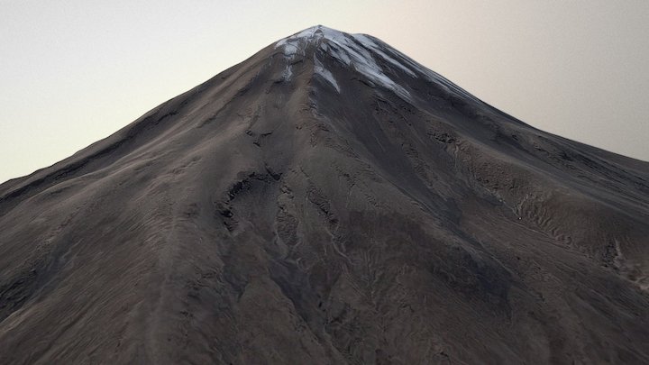 Volcán Misti - Arequipa, Perú 3D Model