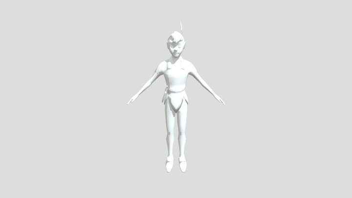 Peter Pan 3D Model