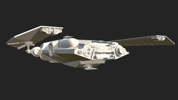 Fondor Haulcraft | Star Wars Fan Art 3D Model