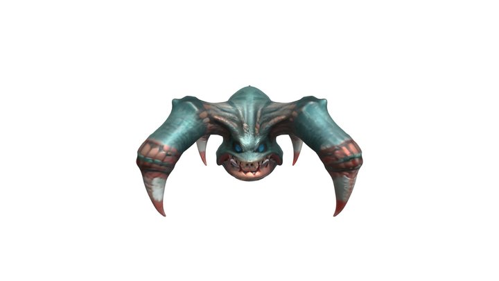 Ent - Sacrifice game creature - AI experiment 3D Model