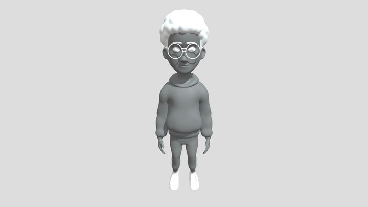 Personagem Miguel, do PIME Fermento 3D Model