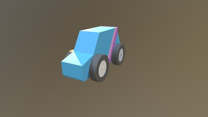Fast Car 3D Model