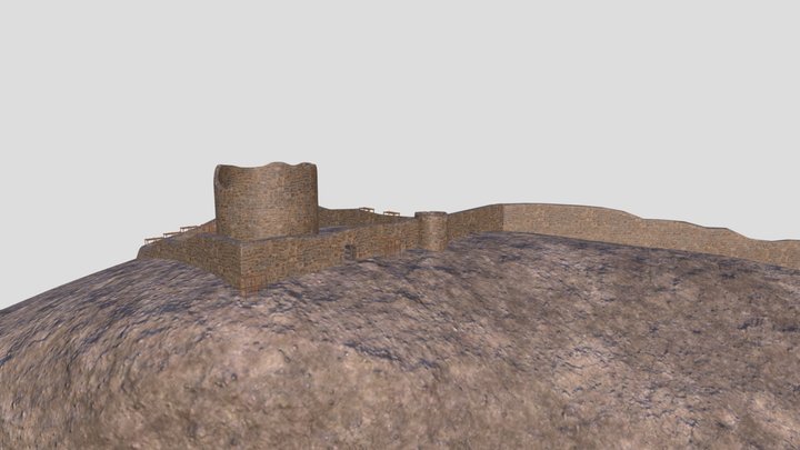 Choban-Kule Tower 3D Model