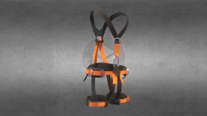 Parachutist Belt 3D Model