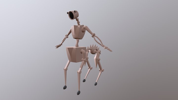 Robot WIP 3D Model