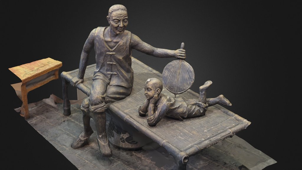 Statue 2 - Hu Nan, Changsha,Chayan Yuese Library