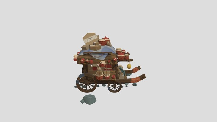 Wagon 3D Model