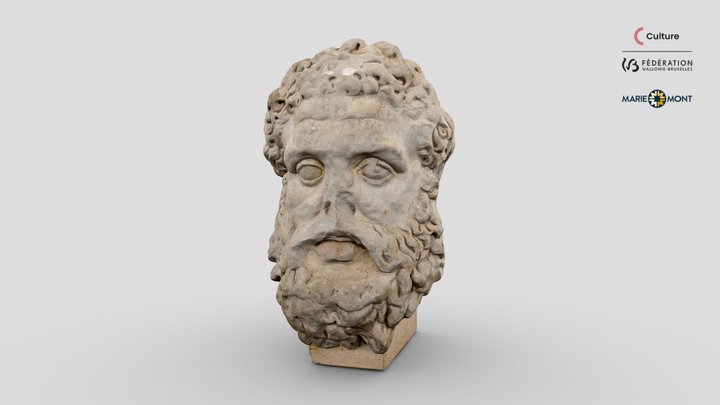 Portrait d'Hercule 3D Model