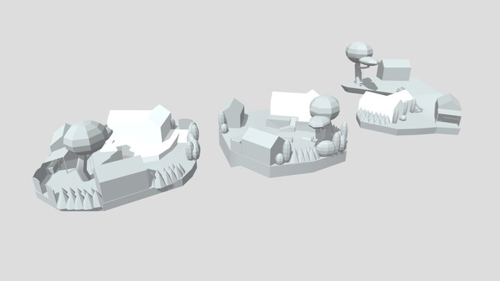 1DAE01E Claes Stef Blockout 3D Model