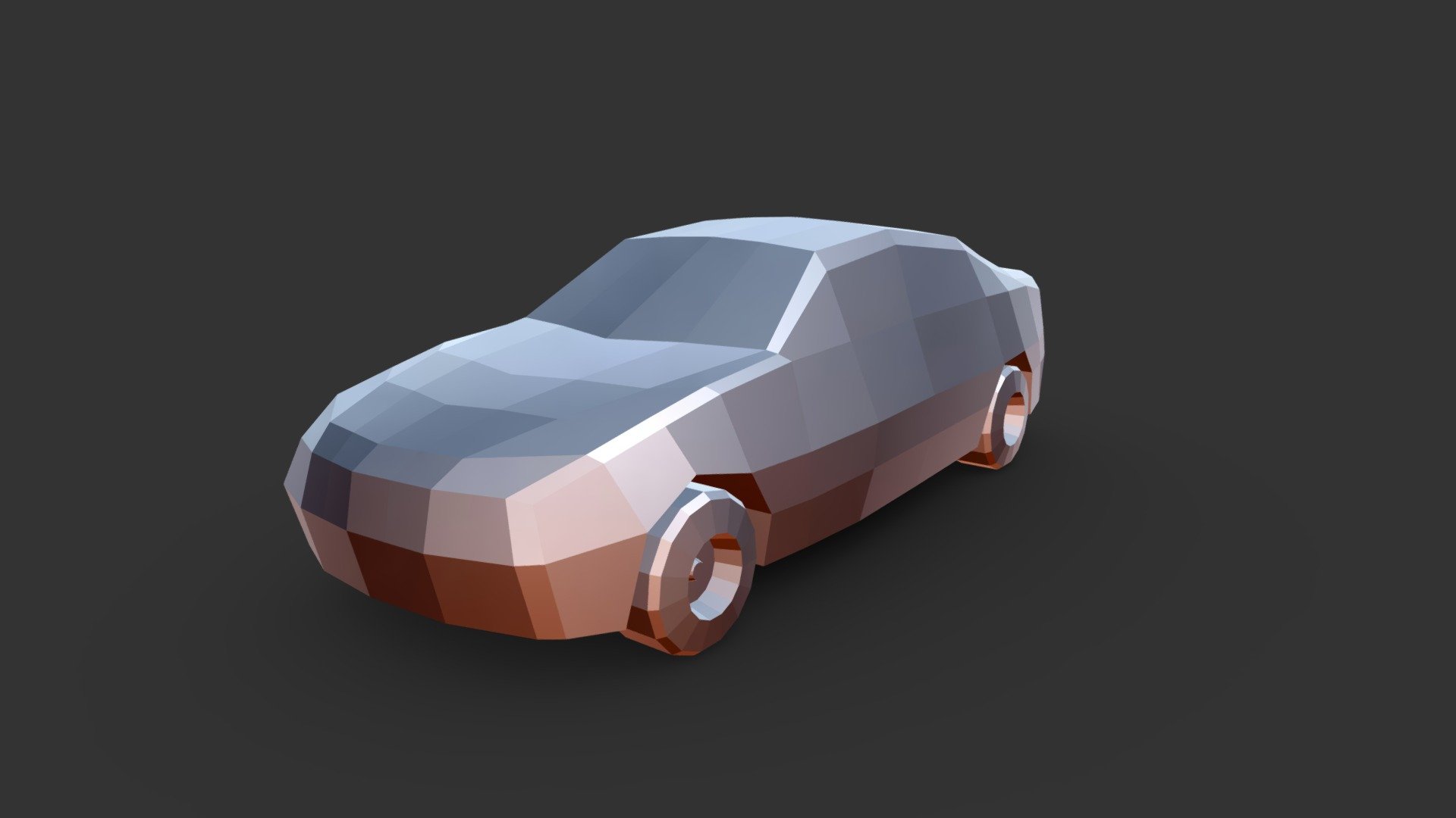 Lowpoly Sedan