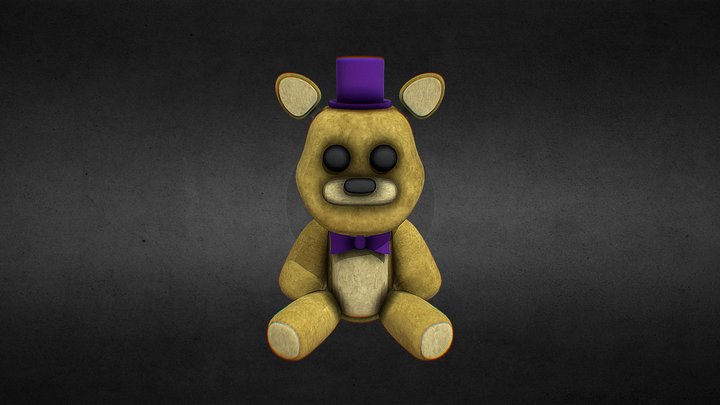 Freadbear Plushy 3D Model