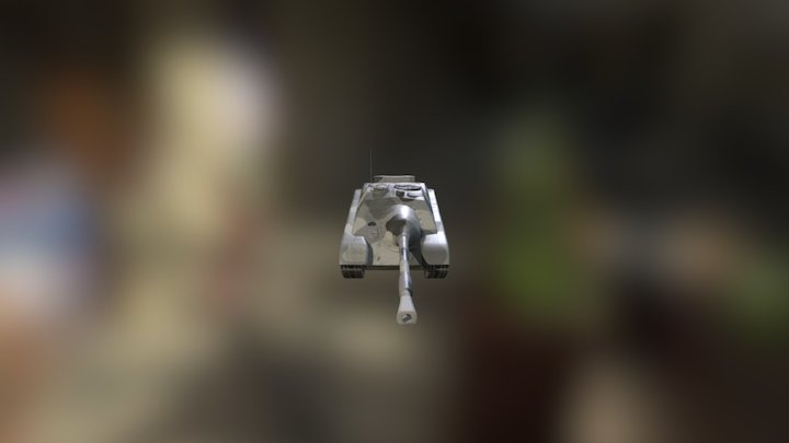 Jagd Pz-122-54 3D Model
