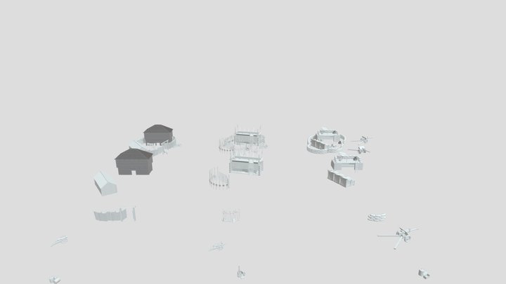 Blockhouse 3D models - Sketchfab