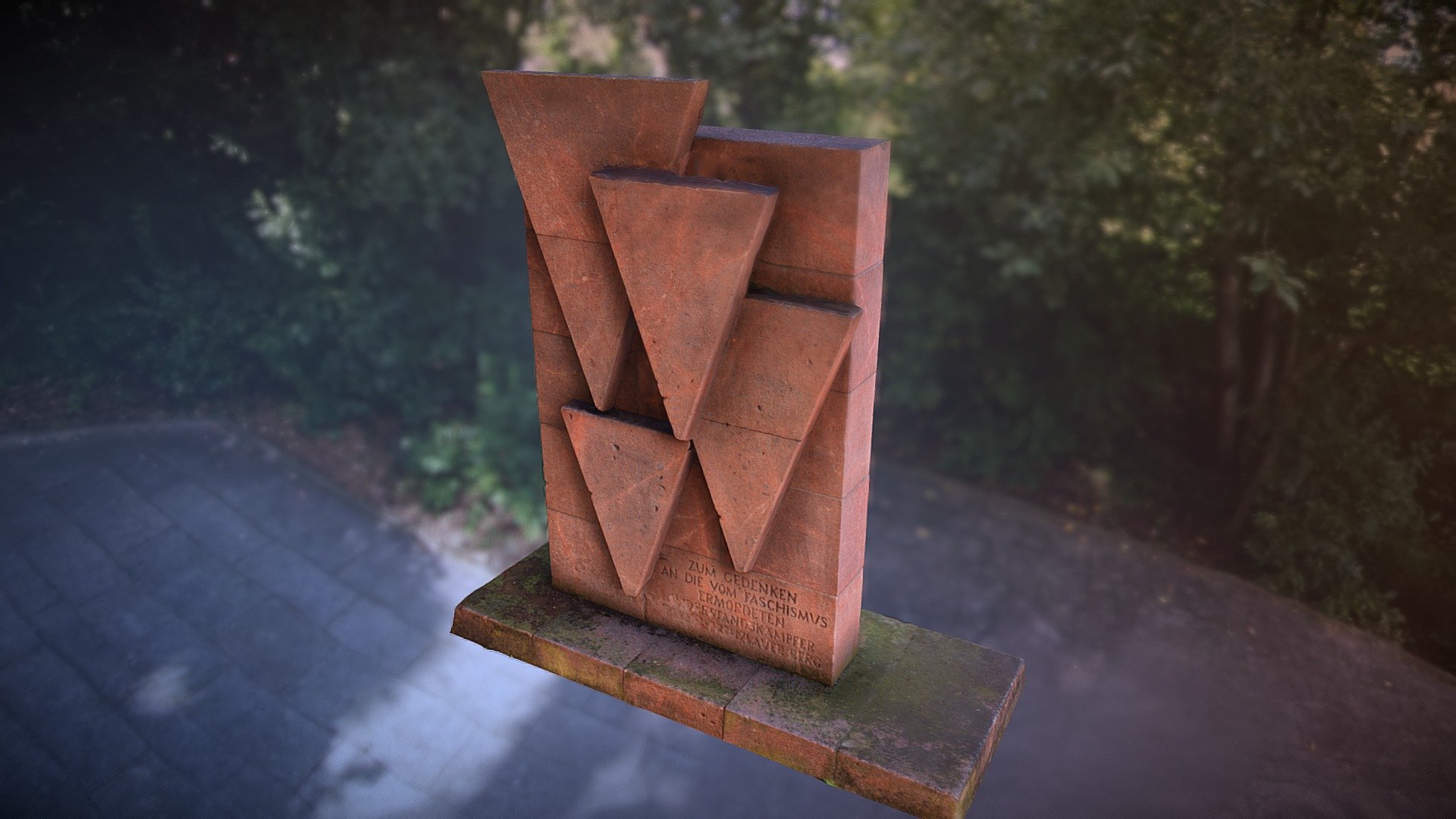 Opfer des Widerstandes — Sketchfab embed 3D viewer