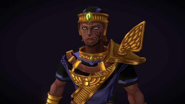[Student Work] Possessed Warrior 3D Model