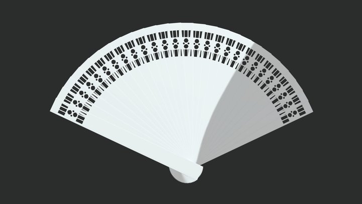 HW2: Folding Fan 3D Model