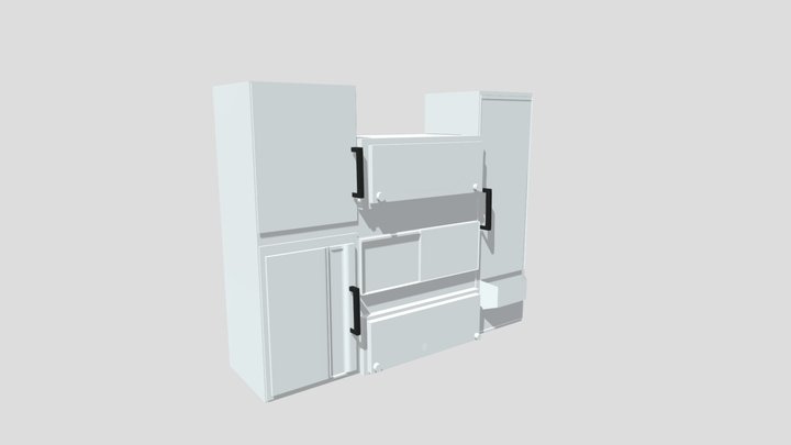 Almirah 3D Model