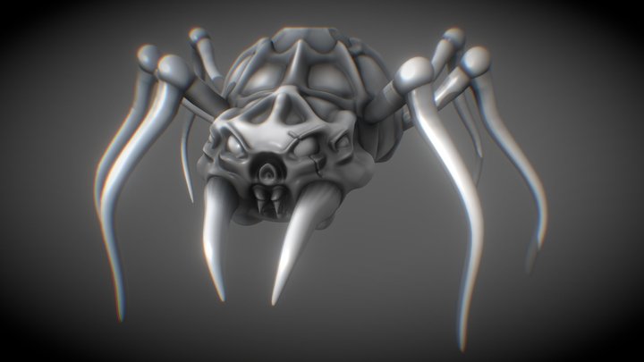 Arcane Spider 3D Model
