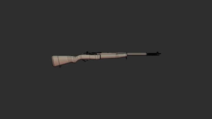 m1 garand 3D Model