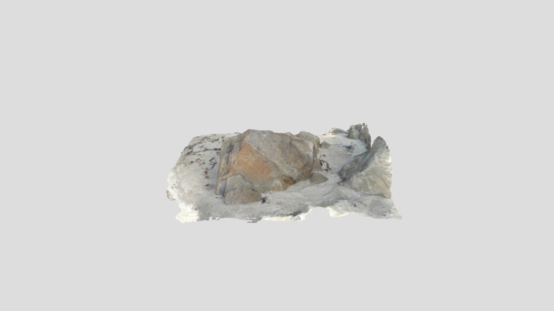 Small folded outcrop, Connemara