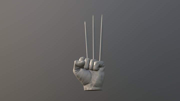 LOGAN HAND 3D Model
