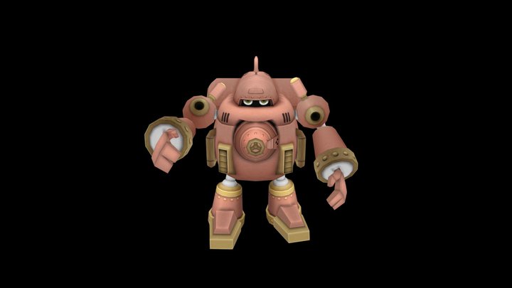 Digimon Links - Guardromon 3D Model