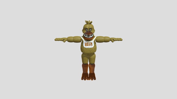Chica V3 Rigged2 3D Model