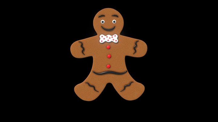 Ginger Bread Man V1 – Modello 3D gratuito STL