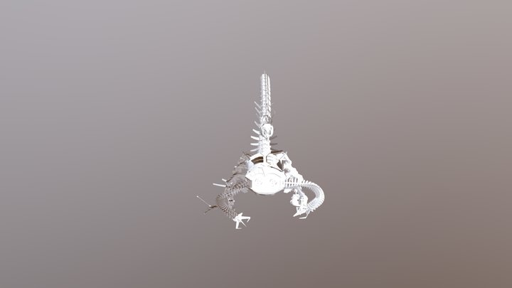 Horizon Zero Dawn: Scorpio 3D Model