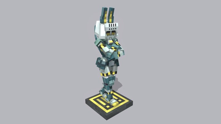 Robo-forcun-mc 3D Model