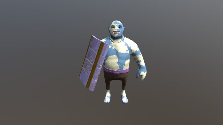Chad the Yoga Goblin 3D Model