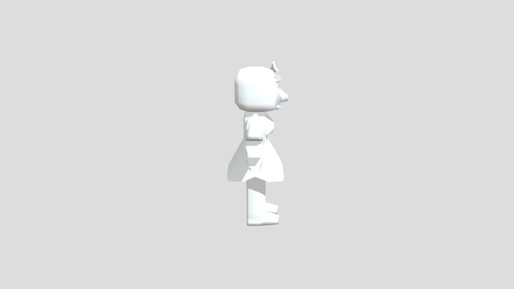 Summerfrog Sin textura para prisma 3D 3D Model