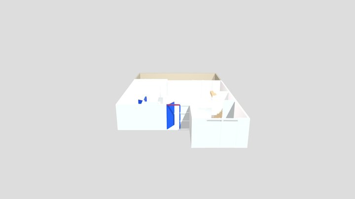 Casa a escala 3D Model
