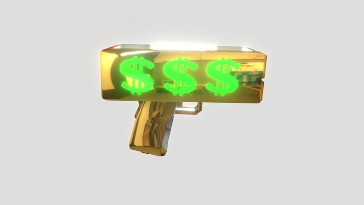 moneygun 3D Model